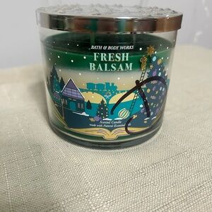 Bath & Body Works Fresh Balsam 3 wick Candle